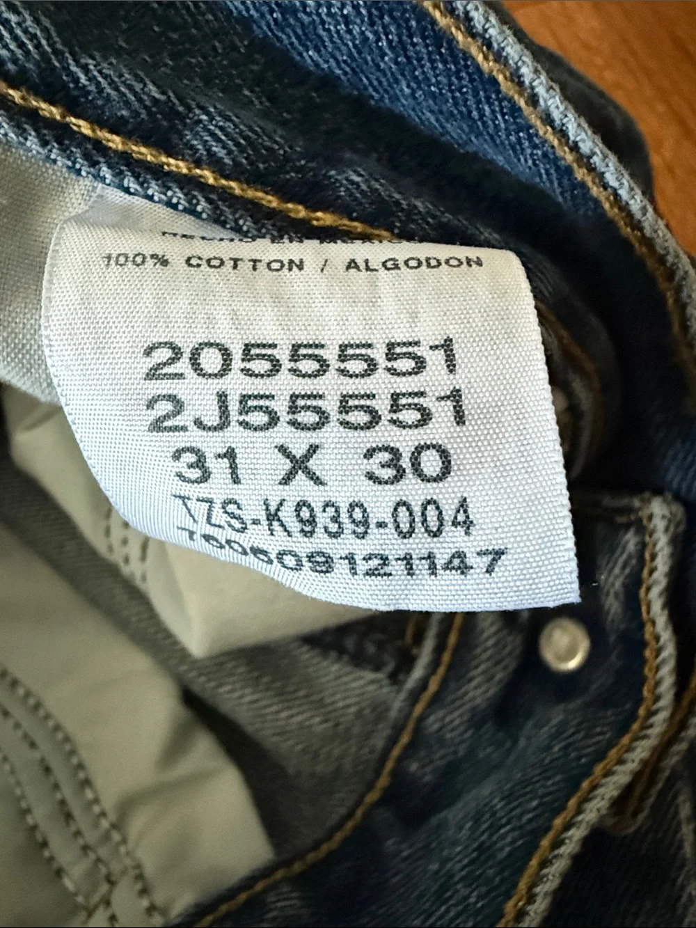 Lee Straight-Leg Men's Jeans in Blue Denim